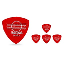 Pick Boy Felt Ukulele Picks Soft 5 Pack