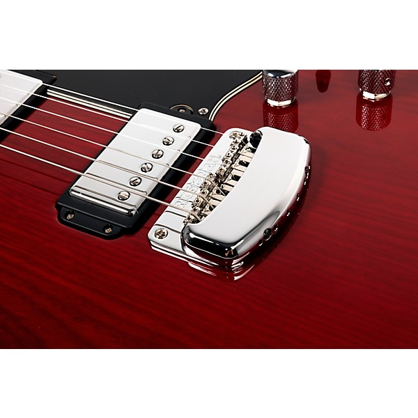 Ernie Ball Music Man Valentine Electric Guitar Cherry