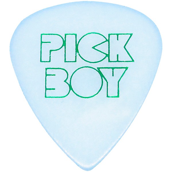 Pick Boy Pacman Logo Polyacetal Raindrop Guitar Picks .80 mm 10 Pack