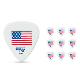 Pick Boy USA Flag Small Celltex Guitar Picks 1.00 mm 10 Pack Pick Boy USA Flag Small Celltex Guitar Picks 1.00 mm 10 Pack