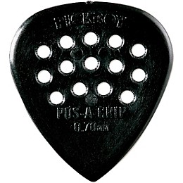 Pick Boy Pos-a-Grip Black Carbon/Nylon Guitar Picks .70 mm 10 Pack