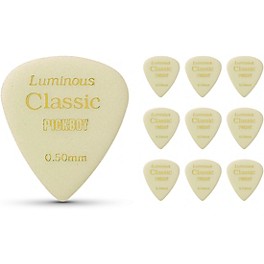 Pick Boy Glow in the Dark Luminous Cellul... Pick Boy Glow in the Dark Luminous Cellulose Vintage Guitar Picks .50 mm 10 Pack