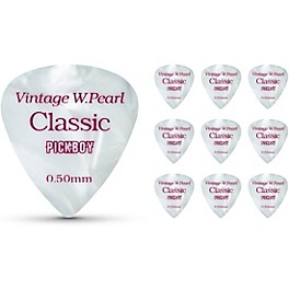 Pick Boy Pearl Cellulose Vintage Guitar Picks 1.20 mm 10 Pack Pick Boy Pearl Cellulose Vintage Guitar Picks .50 mm 10 Pack