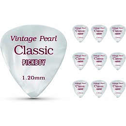 Pick Boy Pearl Cellulose Vintage Guitar Picks 1.20 mm 10 Pack