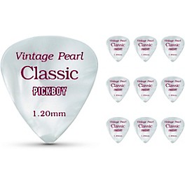 Pick Boy Pearl Cellulose Vintage Guitar Picks 1.00 mm 10 Pack Pick Boy Pearl Cellulose Vintage Guitar Picks 1.20 mm 10 Pack