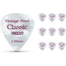 Pick Boy Pearl Cellulose Vintage Guitar Picks 1.00 mm 10 Pack