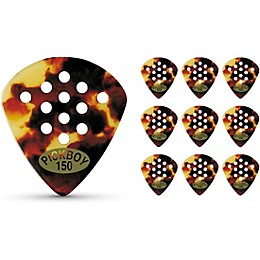 Pick Boy Pos-a-Grip Classic T Shell Cellulose Jazz Guitar Picks 1.50 mm 10 Pack