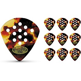 Pick Boy Pos-a-Grip Classic T Shell Cellul... Pick Boy Pos-a-Grip Classic T Shell Cellulose Jazz Guitar Picks 1.50 mm 10 Pack