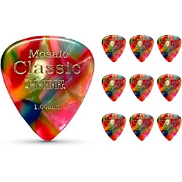 Pick Boy Classic Pickboy Mosaic Medium Raindr... Pick Boy Classic Pickboy Mosaic Medium Raindrop Guitar Picks 1.00 mm 10 Pack