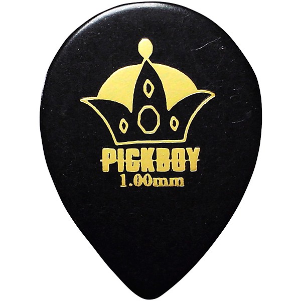 Pick Boy Medium Crown Cellulose Jazz Guitar Picks 1.00 mm 10 Pack