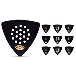 Pick Boy Pos-a-Grip Triangle Cellulose Guitar Picks 1.00 mm 10 Pack