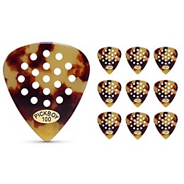 Pick Boy Pos-a-Grip Classic T Shell Cellulose Guitar Picks 1.00 mm 10 Pack