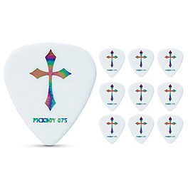 Pick Boy Heavy Metal Cross Celltex Guitar Picks 1.00 mm 10 ... Pick Boy Heavy Metal Cross Celltex Guitar Picks .75 mm 10 Pack