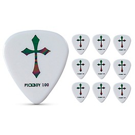 Pick Boy Heavy Metal Cross Celltex Guitar Picks 1.00 mm 10... Pick Boy Heavy Metal Cross Celltex Guitar Picks 1.00 mm 10 Pack