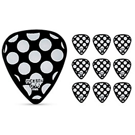 Pick Boy Heavy Metal Polk-a-Dots Celltex Guitar Picks... Pick Boy Heavy Metal Polk-a-Dots Celltex Guitar Picks .75 mm 10 Pack