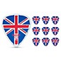 Pick Boy Flag Union Jack Large Celltex Guitar Picks .75 mm 10 Pack thumbnail