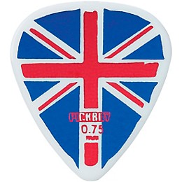 Pick Boy Flag Union Jack Large Celltex Guitar Picks .75 mm 10 Pack