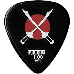 Pick Boy Heavy Metal Samurai Swords Celltex Guitar Picks 1.00 mm 10 Pack