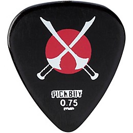 Pick Boy Heavy Metal Samurai Swords Celltex Guitar Picks .75 mm 10 Pack