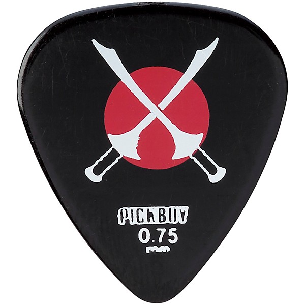 Pick Boy Heavy Metal Samurai Swords Celltex Guitar Picks .75 mm 10 Pack