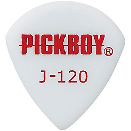 Pick Boy White Polyacetal Jazz Guitar Picks 1.20 mm 10 Pack