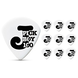 Pick Boy White Cellulose Jazz Guitar Picks 1.20 mm 10 Pack Pick Boy White Cellulose Jazz Guitar Picks 1.00 mm 10 Pack