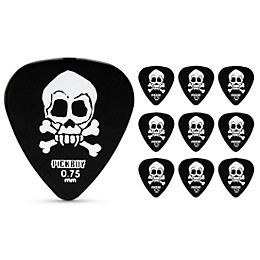 Pick Boy Fang Skull & Crossbones Celltex Guitar Picks .75 mm 10 Pack