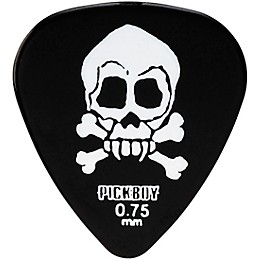 Pick Boy Fang Skull & Crossbones Celltex Guitar Picks .75 mm 10 Pack