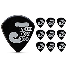 Pick Boy Black Cellulose Jazz Guitar Picks 1.00 mm 10 Pack Pick Boy Black Cellulose Jazz Guitar Picks 1.00 mm 10 Pack