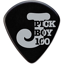 Pick Boy Black Cellulose Jazz Guitar Picks 1.00 mm 10 Pack