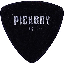 Pick Boy Felt Triangle Shape Guitar Picks Hard 10 Pack