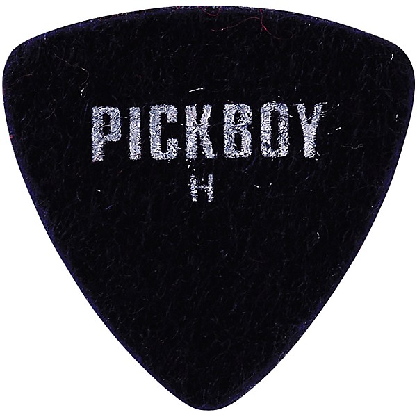 Pick Boy Felt Triangle Shape Guitar Picks Hard 10 Pack