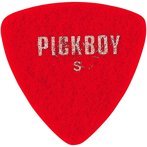 Pick Boy Felt Triangle Shape Guitar Picks Soft 10 Pack