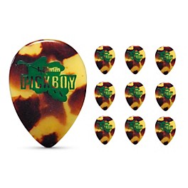 Pick Boy Small Jazz Tortoise Shell Cellulose Gui... Pick Boy Small Jazz Tortoise Shell Cellulose Guitar Picks 1.20 mm 10 Pack