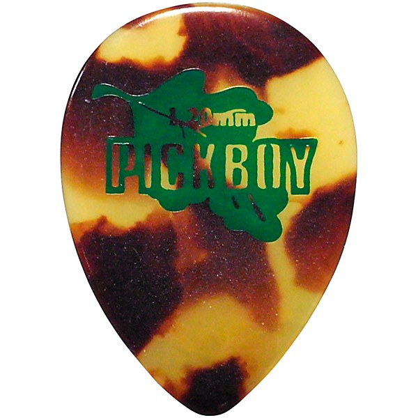 Pick Boy Small Jazz Tortoise Shell Cellulose Guitar Picks 1.20 mm 10 Pack