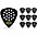 Pick Boy Pos-a-Grip Black Cellulose Guitar Picks 1.20 mm ... Pick Boy Pos-a-Grip Black Cellulose Guitar Picks 1.50 mm 10 Pack