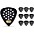 Pick Boy Pos-a-Grip Black Cellulose Guitar Picks 1.20 mm ... Pick Boy Pos-a-Grip Black Cellulose Guitar Picks 1.20 mm 10 Pack