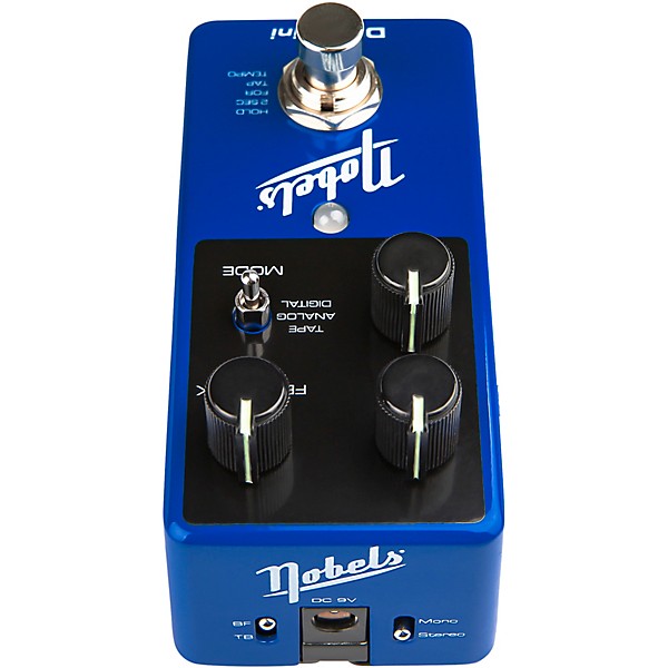 Nobels DEL-mini Delay Mini Effects Pedal Blue