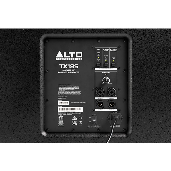 Alto TX18S 900W 18" Powered Subwoofer