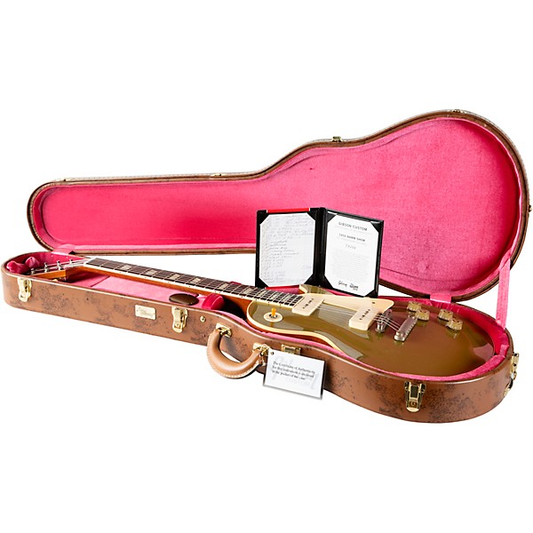 Gibson Custom 1955 NAMM Show Commemorative Edition Les Paul Electric Guitar Nugget Gold