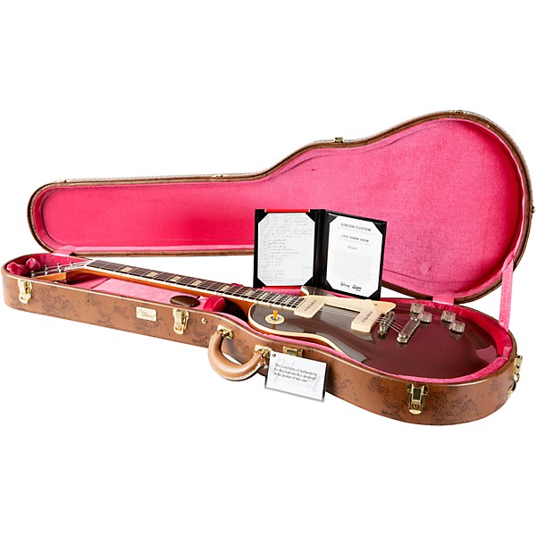 Gibson Custom 1955 NAMM Show Commemorative Edition Les Paul Electric Guitar Samoa Beige