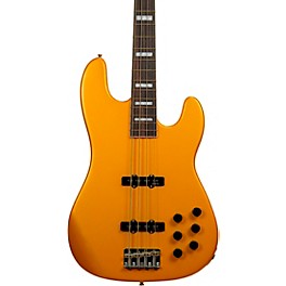 Markbass MB GV4 Gloxy CR RW Electric Bass Guitar Metallic Yellow