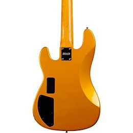 Markbass MB GV5 Gloxy CR RW 5-String Electric Bass Guitar Metallic Yellow