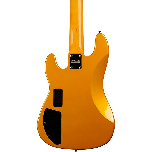Markbass MB GV5 Gloxy CR RW 5-String Electric Bass Guitar Metallic Yellow