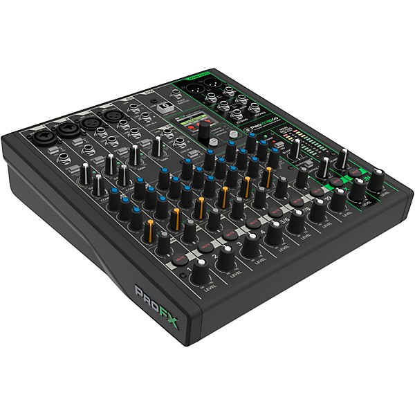 Mackie ProFX10GO 10-Channel Battery-Powered Analog Mixer