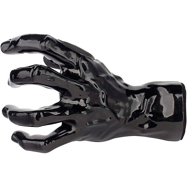 GuitarGrip Classic Grip Guitar Wall Hanger Metallic Black