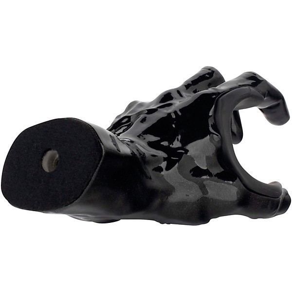 GuitarGrip Classic Grip Guitar Wall Hanger Metallic Black