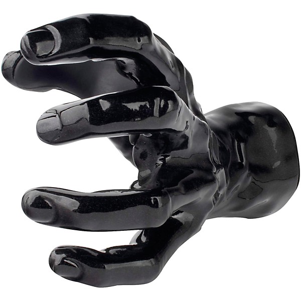 GuitarGrip Classic Grip Guitar Wall Hanger Metallic Black