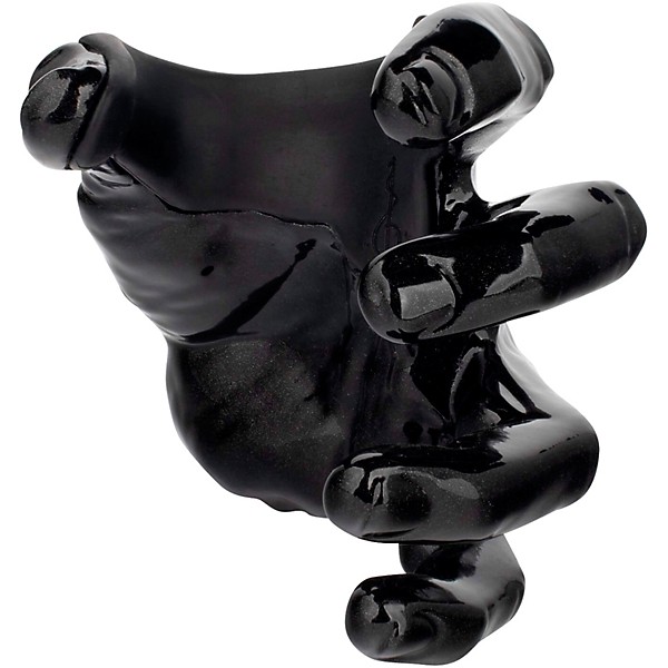 GuitarGrip Classic Grip Guitar Wall Hanger Metallic Black