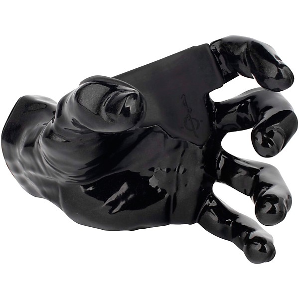 GuitarGrip Classic Grip Guitar Wall Hanger Metallic Black